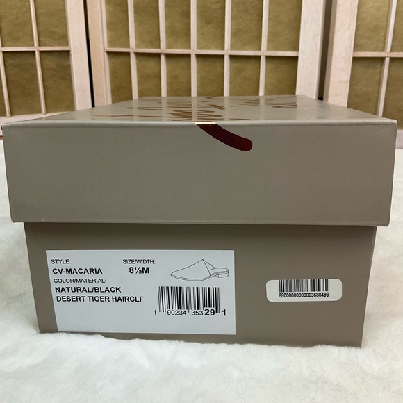 Crown Vintage Macaria Tiger Print Mules NWT Size 8.5 - Picture 6 of 6